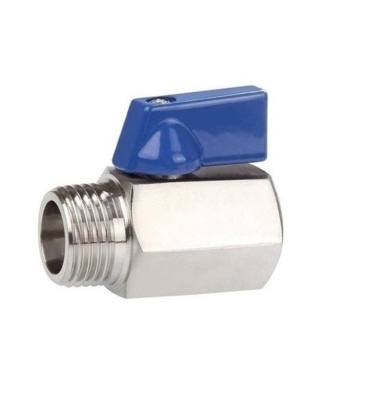 Paslanmaz Mini Küresel Vana AISI 304 1/4''
