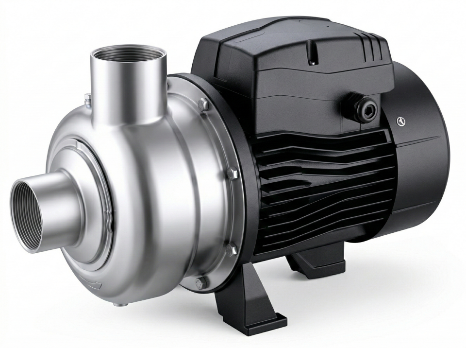 Leo ABK 300D Açık Fanlı Paslanmaz Santrifüj Pompa 3 HP 220V