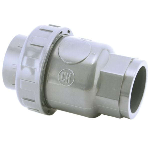 CH AQUARAM PVC-U Yapıştırma Muflu Toplu Çekvalf Ø90 mm