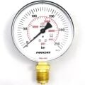 Pakkens Alt Bağlantılı Manometre Ø100 mm 250 Bar 1/2''