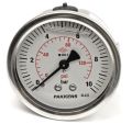 Pakkens Arka Bağlantılı Глицеринен Манометър Ø50mm 10 Бар 1/4