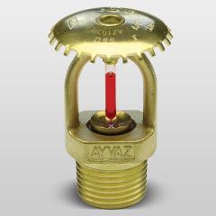 Ayvaz Chrome Sprinkler 68°C Fast Response 3mm Glass Bulp Upright (VERTICAL)