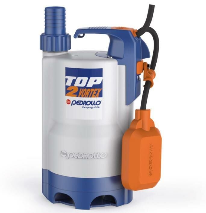 Pedrollo TOP 2 VORTEX Dalgıç Drenaj Pompası 0.5HP 220V