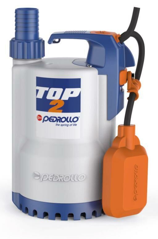 Pedrollo TOP 2 Submersible Drain Pump 0.5hp