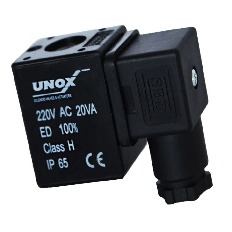 UNOX Соленоидна бобина + контакт 220V AC