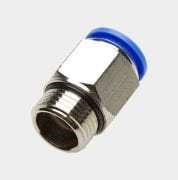 MAXTOR Pnömatik Otomatik Düz Rakor 1/8''-10mm