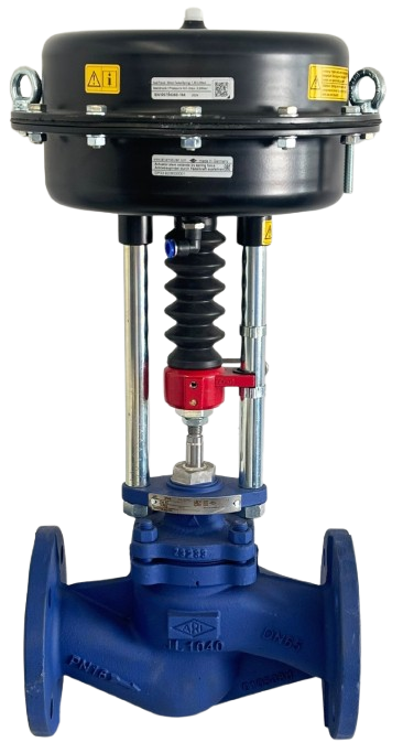 ARI-STEVI 12.440 Пневматичен пропорционален контролен вентил Dn50 PN16