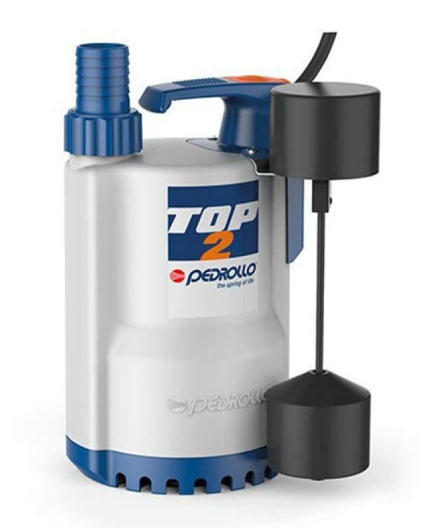 Pedrollo TOP 2 GM Asansör Flatörlü Dalgıç Pompa 0.5 HP 220V