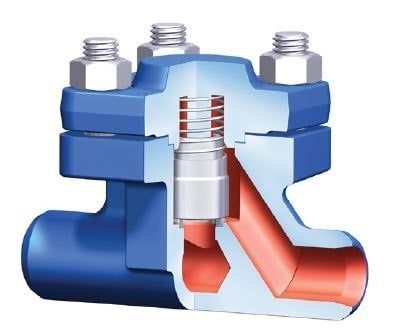 ARI-CHECKO®-V MP 88.030-81 DN25 PN63-160 Kaynak Boyunlu Lift Çek Vana