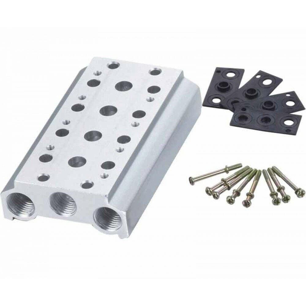 MAXTOR Pleyt 4'Lü 1/4'' Pnömatik Valf Pleyt
