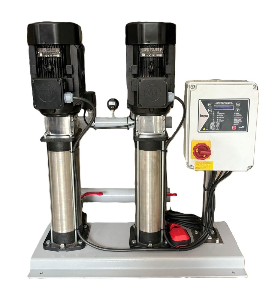 İMPO NCV 15/08 X 2 Pompalı Paket Hidrofor 5,5 HP
