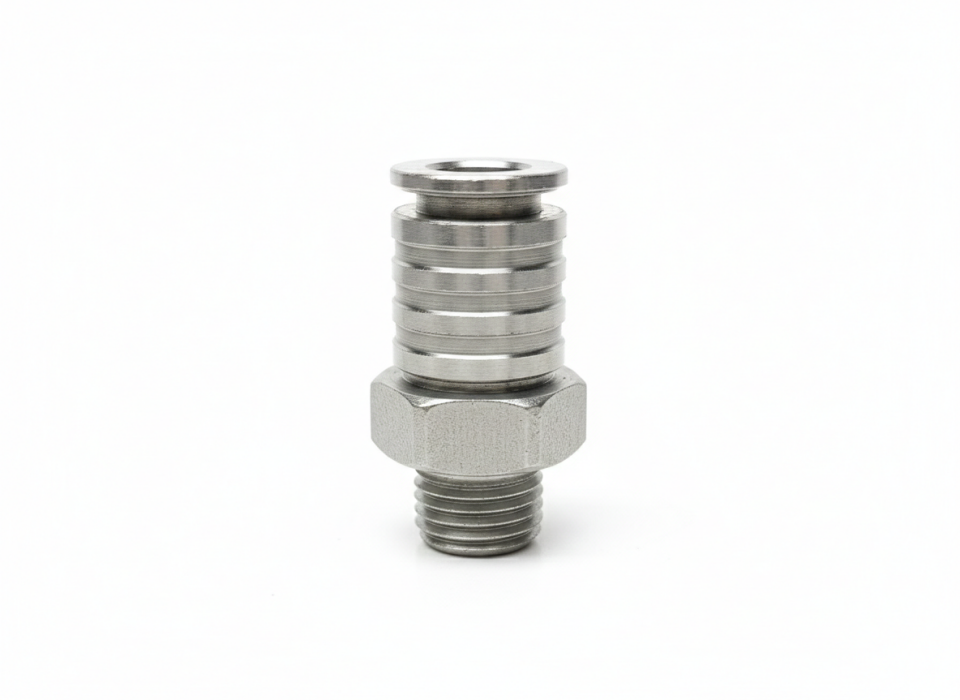TEKNO-MET Quick Coupling Male Body 21 Series 1/4''