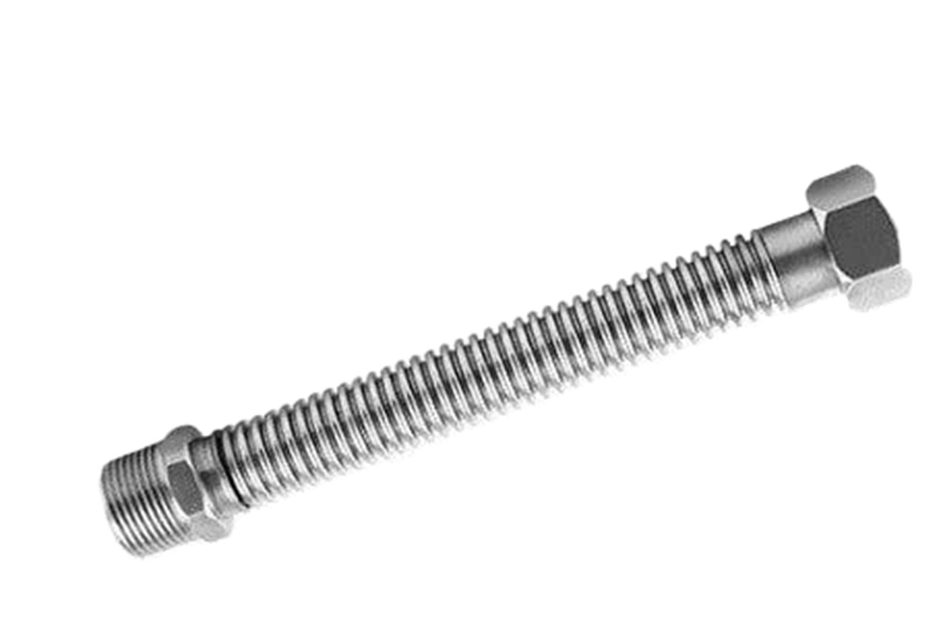 AYVAZ Örgüsüz Hortum 3/4'' Rakor + Rakor L:1000mm