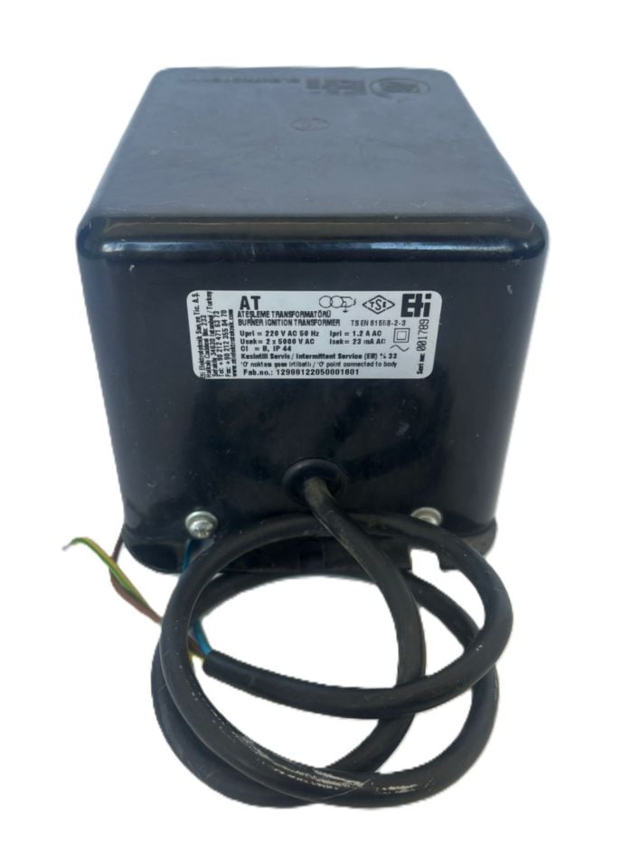 ETİ VDE 0550 Ateşleme Trafosu 2x5000 V AC %33