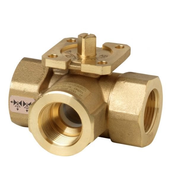 SIEMENS VBI60.50-73T 3-Way Ball Valve