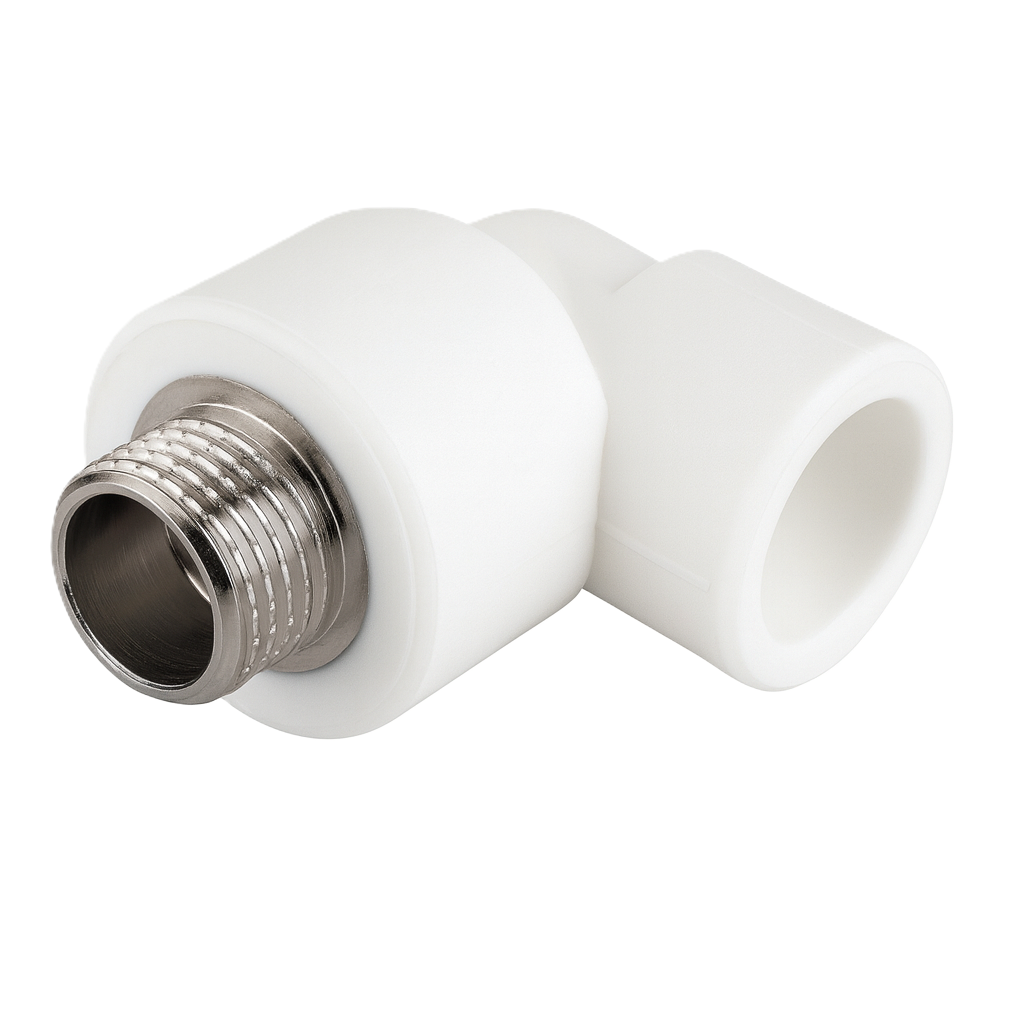 HAKAN PLASTİK PPRC Dış Dişli Dirsek 32mm - 1''﻿