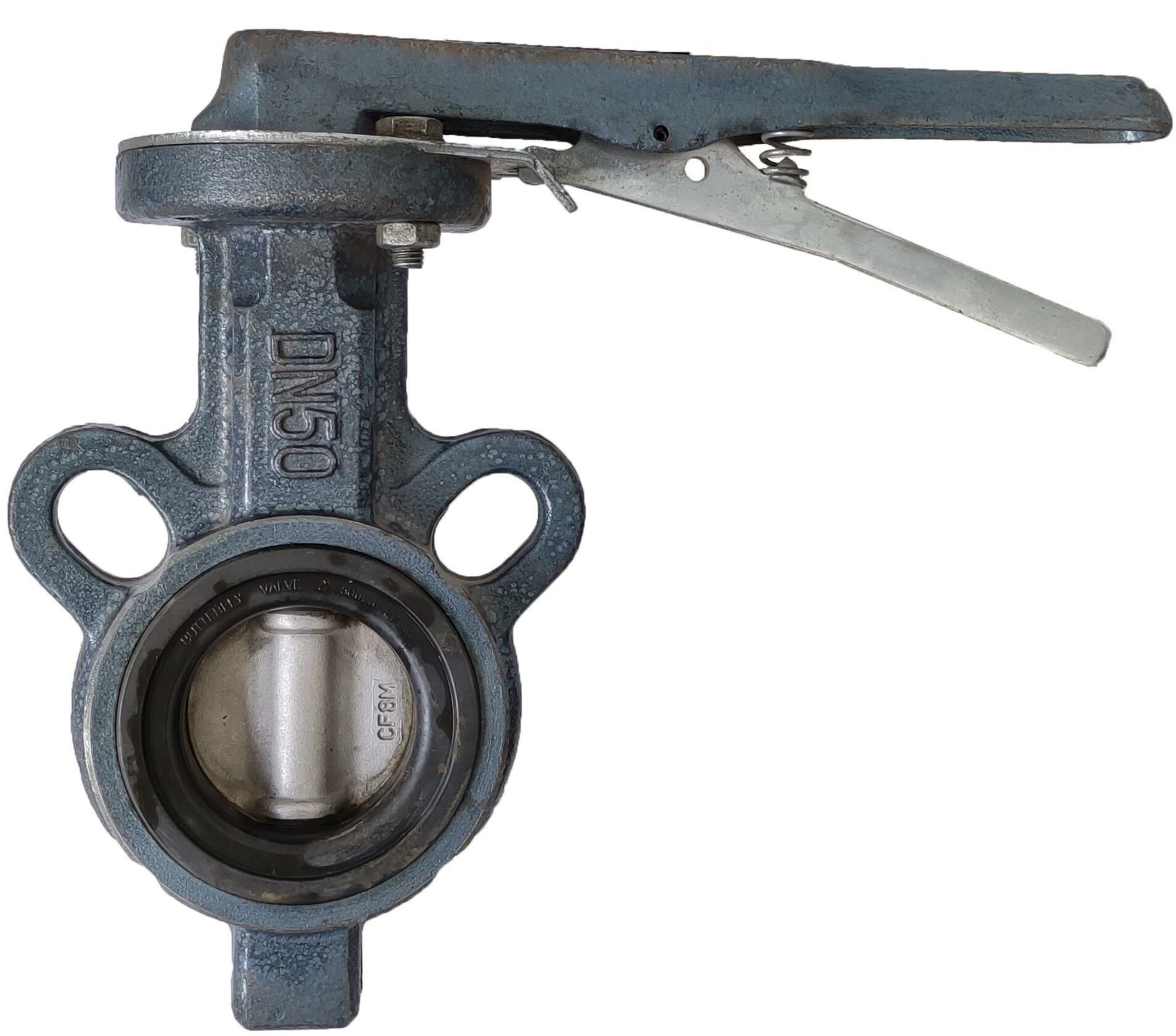 VALFTEK Wafer Kelebek Vana Paslanmaz Klapeli Dn50