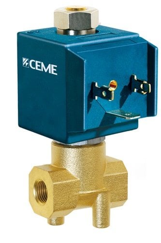 CEME 6512 1/4'' Normalde Açık Solenoid Valf