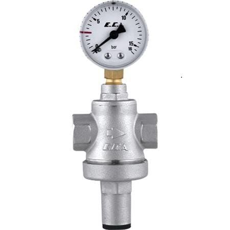 ECA Pressure Reducing Valve with Gauge 1