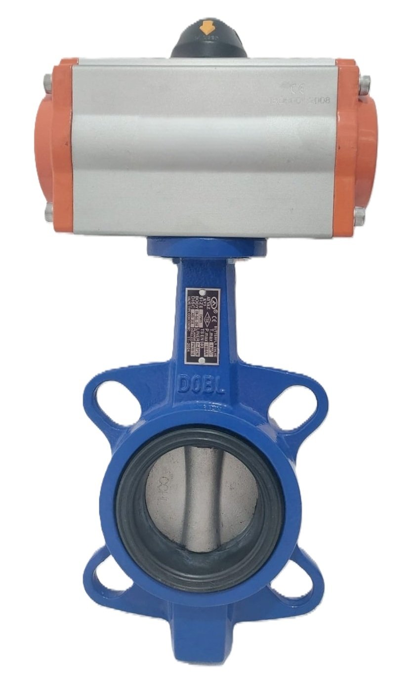 Ayvaz KV-3 Butterfly Valve with Pneumatic Actuator DN50 PN16