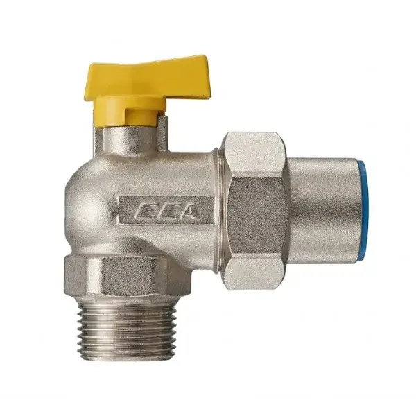 ECA Köşe Doğalgaz Küresel Vana 3/4'' PN4