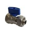 ECA Mini Küresel Vana Rakorlu Mavi 1/2'' 16x2