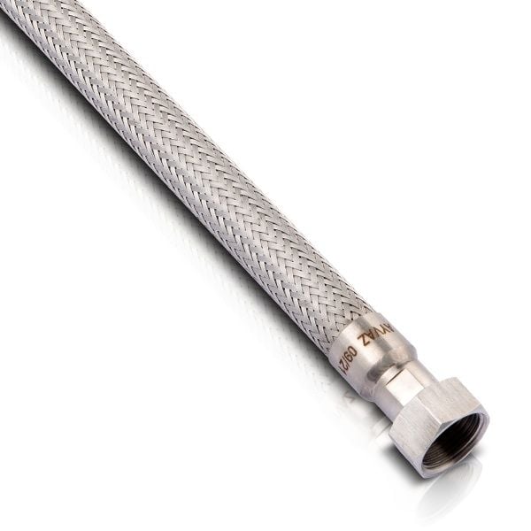 Ayvaz Stainless Braided Hose R+N 1 1/2'' L:1200mm