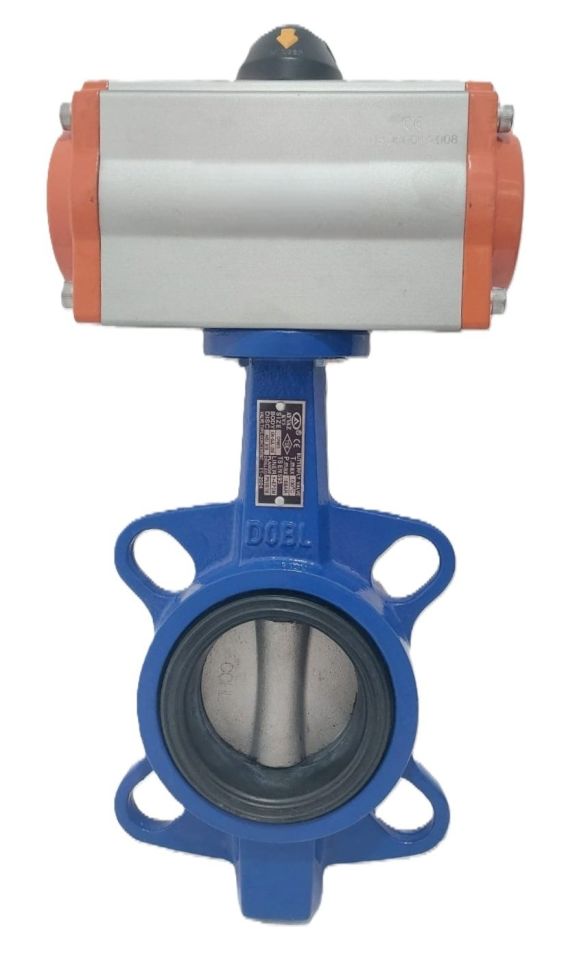 AYVAZ KV-3 Pneumatic Actuated Butterfly Valve DN80 | ORFA Industrial