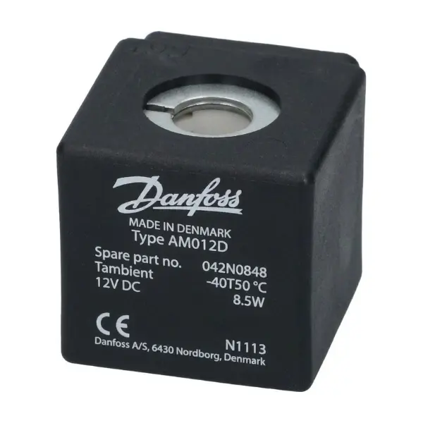 DANFOSS 042N0848 Solenoid Valf Bobini 12V DC 8,5W