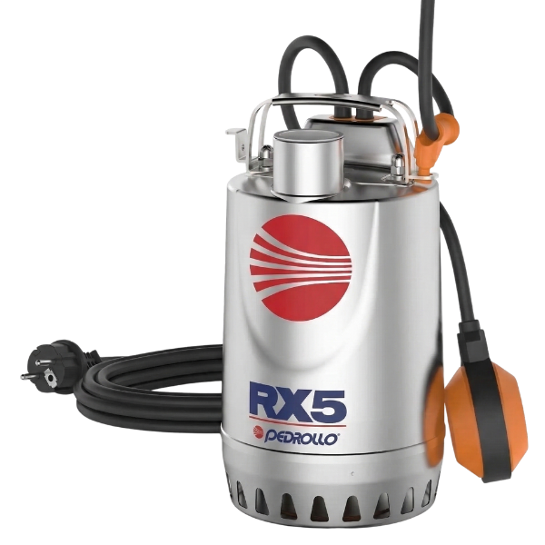 Pedrollo RXm 5 Paslanmaz Dalgıç Drenaj Pompası 1.5 HP