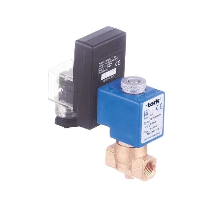 Tork S8110.03 Timerli Otomatik Boşaltma Solenoid Valfi 1/2''