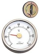 PAKKENS Kalorifer Termometresi Ø65mm 120°C