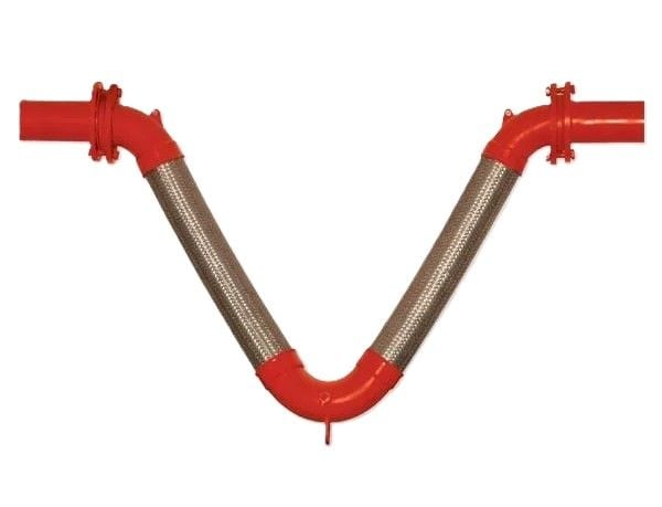 AYVAZ Omega V-Flex Grooved Dilatation Compensator L:40mm 1 1/4''