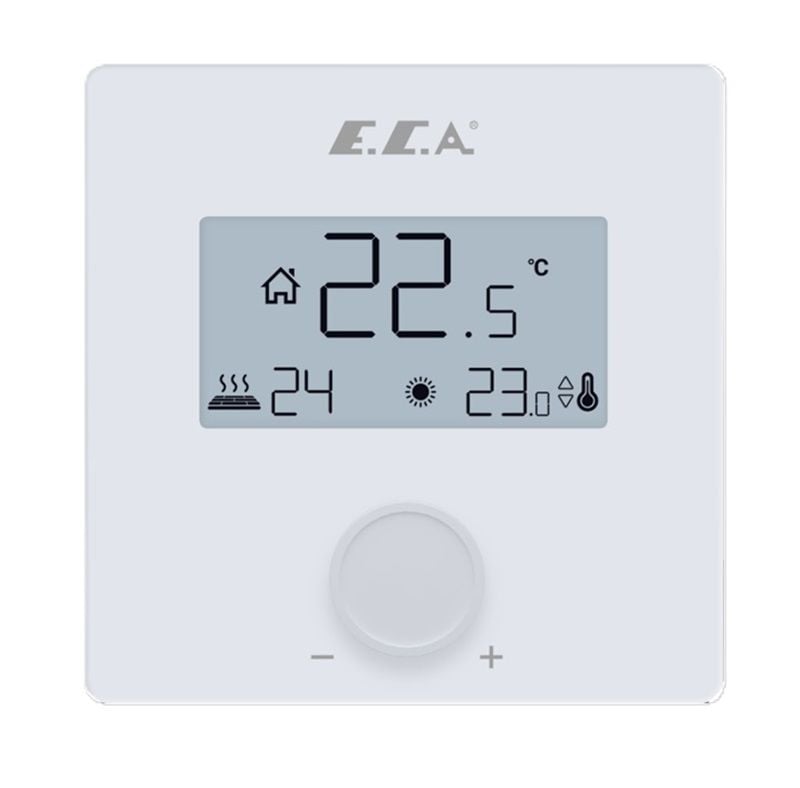 ECA Dijital Oda Termostatı Beyaz 601021047