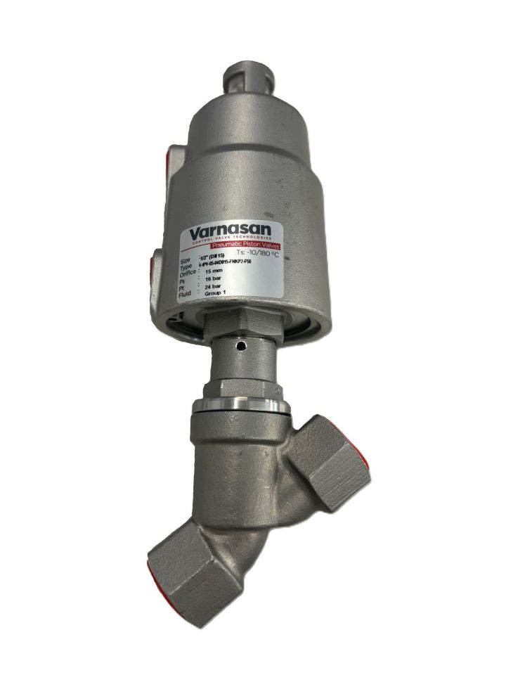 Varnasan Pnömatik Pistonlu Vana 3/4'' AISI 316