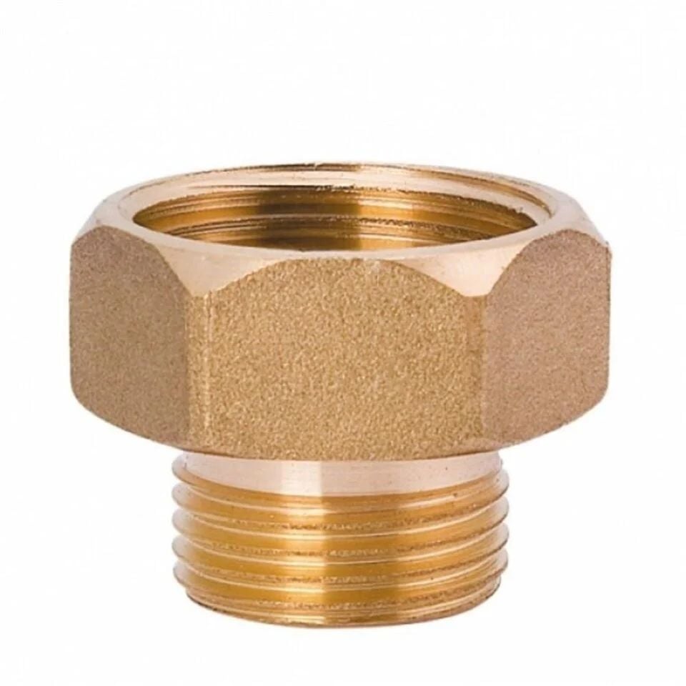 ASEL METAL Brass Hex Nipple 3/8'' - 1/4''