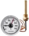 PAKKENS Arka Bağlantı Gazlı Kontaklı Termometre NC/NO Ø60mm 250°C