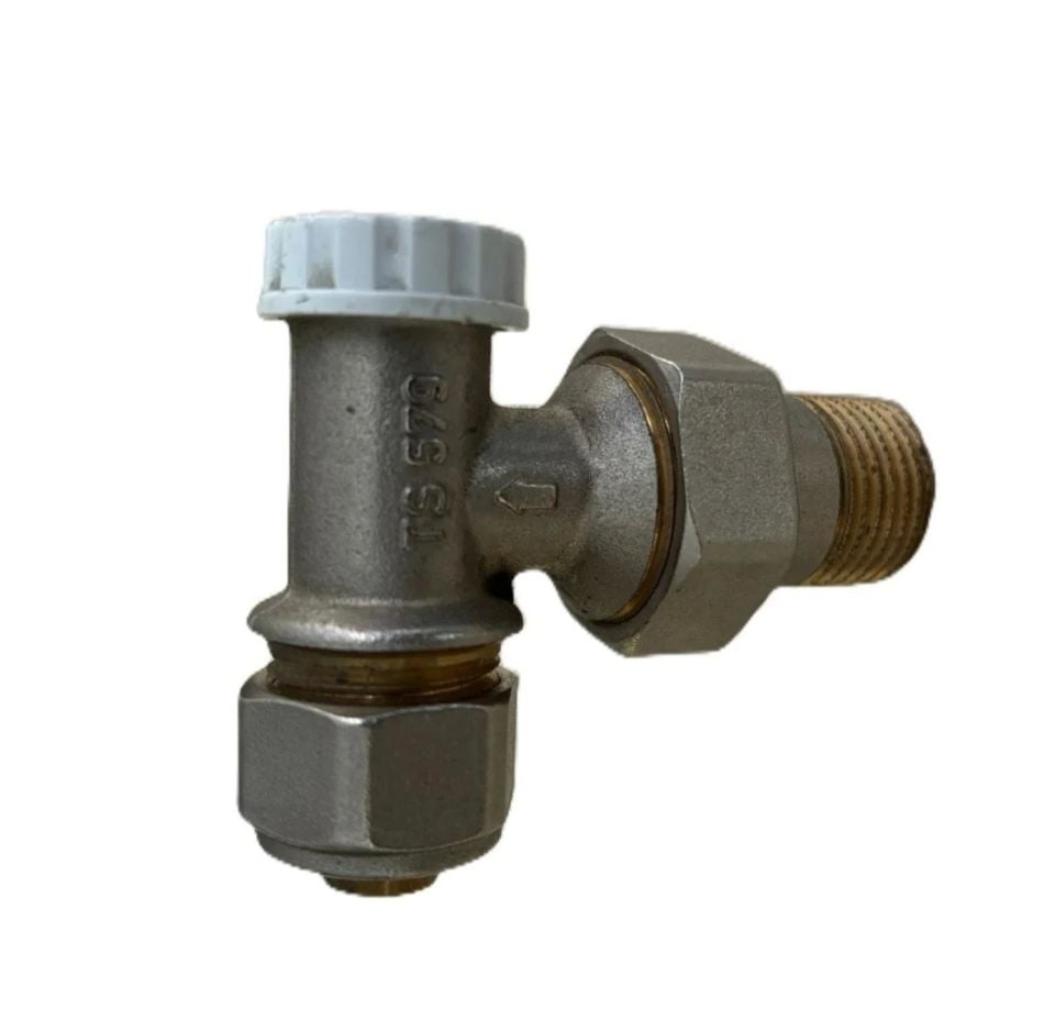 PAKKENS 1/2''x16 Pex Köşe Radyatör Geri Dönüş Vanası