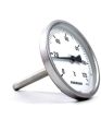 PAKKENS Arka Bağlantılı Bi-Metal Termometre Ø100mm 250°C 1/2'' 15cm
