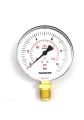Pakkens Alt Bağlantılı Manovakummetre Ø100 mm -1/+5 Bar 1/2''
