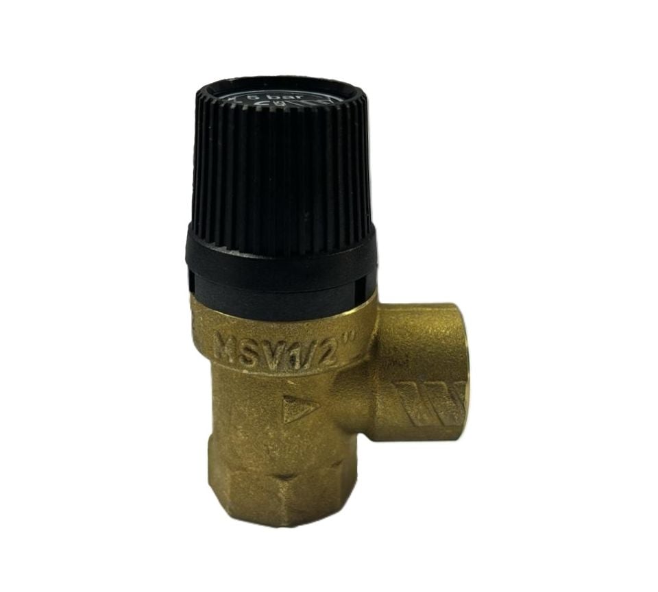 Sabit Ayarlı Emniyet Ventili 1/2''- 5 Bar  0207050N MSV50
