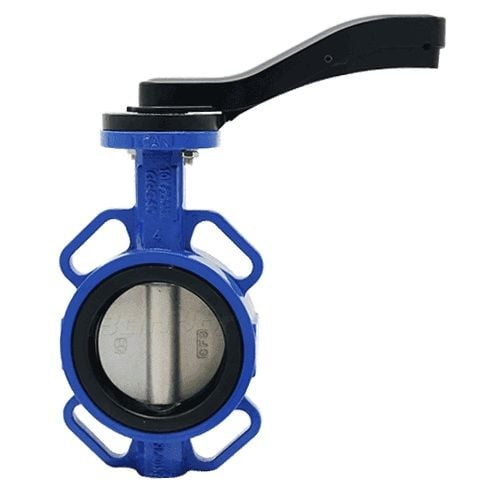 BUNDOR DN100 Wafer Butterfly Valve AISI 316 Valve, EPDM Gasket