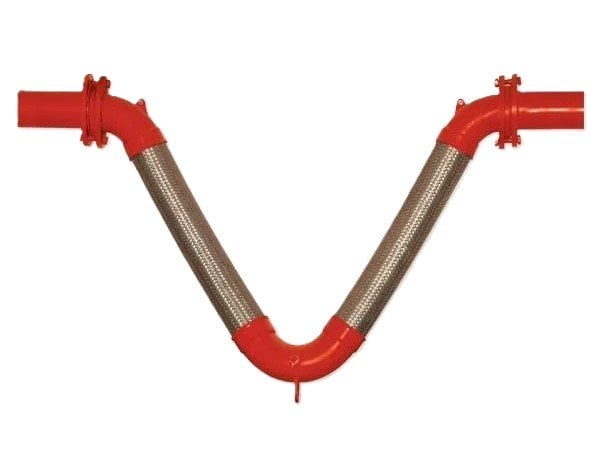 AYVAZ Omega V-Flex Kaynak Boyunlu Dilatasyon Kompansatör L:100mm 3''