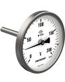 PAKKENS Arka Bağlantılı Bi-Metal Termometre Ø100mm 200°C